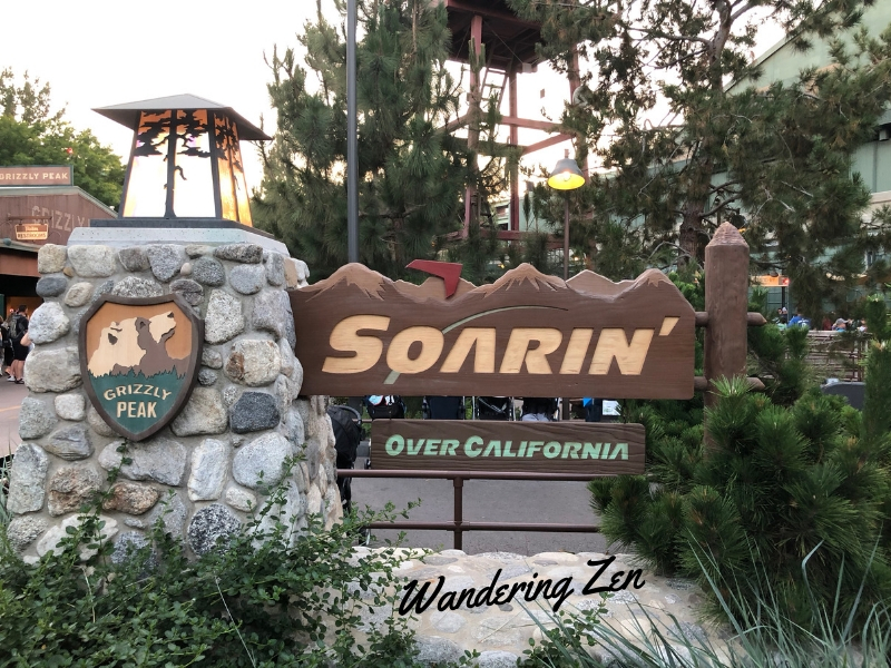 Soarin' Over California Wandering But Not Lost